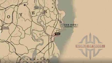 Mapa de Van Horn Farm