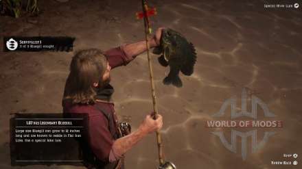 El legendario Bluegill Solarian en RDR 2: cómo capturar un pez