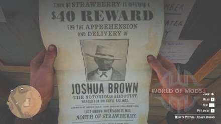 La caza de recompensas en RDR 2: Joshua Brown. Guía de paso
