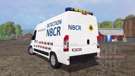 Peugeot Boxer NBCR para Farming Simulator 2015