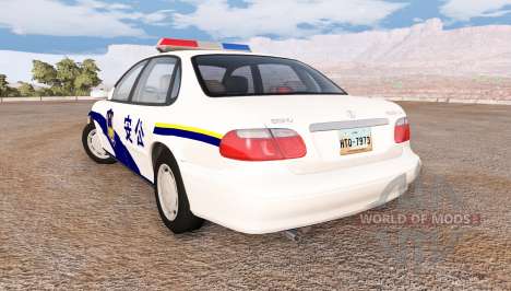 Ibishu Pessima Chinese Police para BeamNG Drive