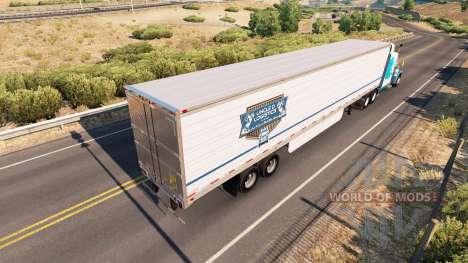 Skin Uncle D Logistics reefer trailer para American Truck Simulator