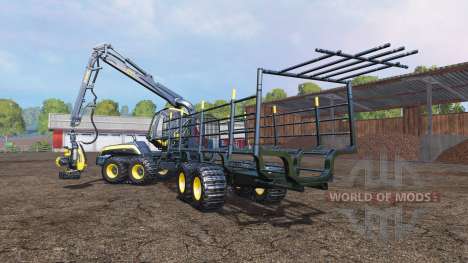 PONSSE Scorpion cutting and loading v1.1 para Farming Simulator 2015