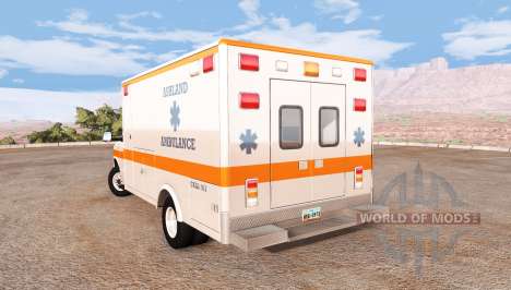 Gavril H-Series ashland city ambulance v2.0 para BeamNG Drive