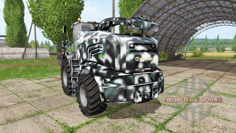Krone BiG X 580 camo para Farming Simulator 2017