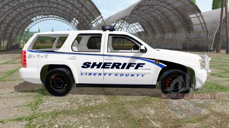Chevrolet Tahoe Sheriff para Farming Simulator 2017