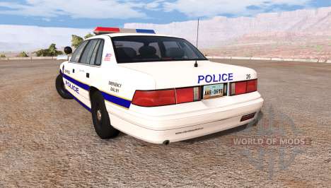 Gavril Grand Marshall mayfield police v2.0 para BeamNG Drive