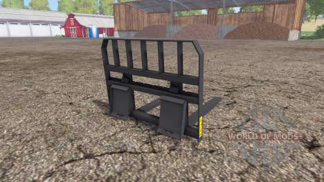 Whites pallet fork para Farming Simulator 2015