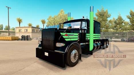 La piel Franjas Laterales para el camión Peterbi para American Truck Simulator