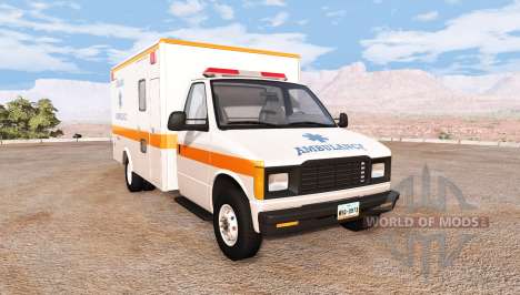 Gavril H-Series ashland city ambulance v2.0 para BeamNG Drive