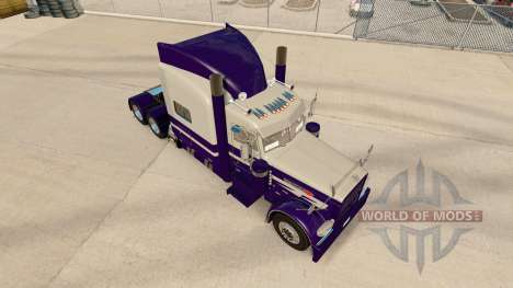 La piel de color Púrpura Ejecutar para el camión para American Truck Simulator