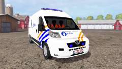 Peugeot Boxer Police para Farming Simulator 2015