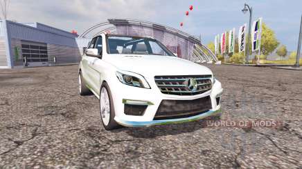 Mercedes-Benz ML 63 AMG (W166) v1.1 para Farming Simulator 2013