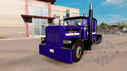 Purple Rain de la piel para el camión Peterbilt 389 para American Truck Simulator