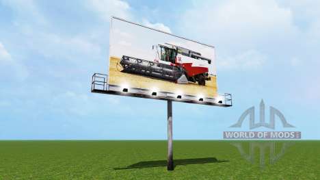 Billboard para Farming Simulator 2015