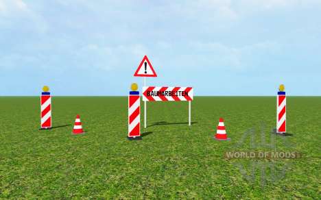 Traffic barrier v1.1 para Farming Simulator 2015
