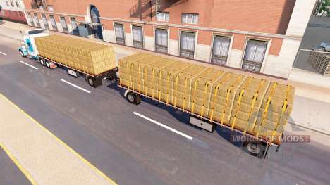 Double trailer para American Truck Simulator
