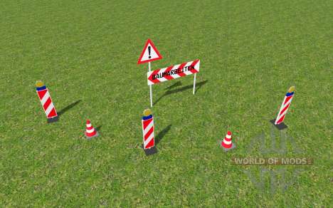 Traffic barrier v1.1 para Farming Simulator 2015