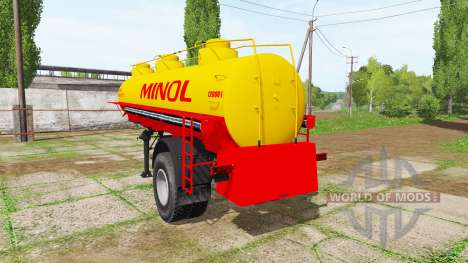 Fuel tank semitrailer para Farming Simulator 2017