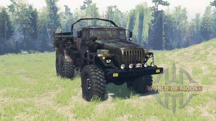 Ural 4320 ejército v3.4 para Spin Tires