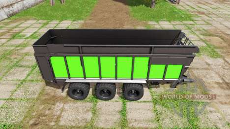 JOSKIN DRAKKAR 8600 black and green para Farming Simulator 2017