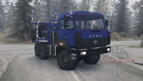 Ural 4320-3111-78 v1.3 para Spin Tires