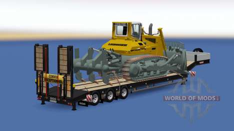 Semitrailer Liebherr PR 764 para Euro Truck Simulator 2