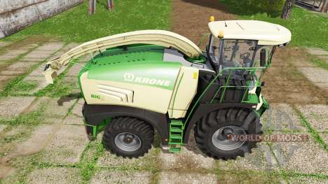 Krone BiG X 580 dynamic hoses para Farming Simulator 2017