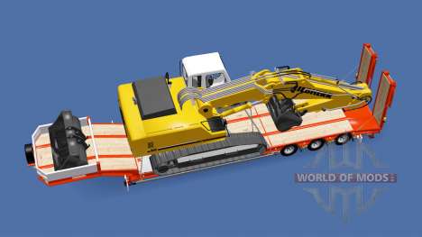 Semitrailer Liebherr R 934 v1.1 para Euro Truck Simulator 2