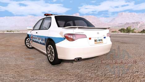 Hirochi Sunburst policía v1.8 para BeamNG Drive