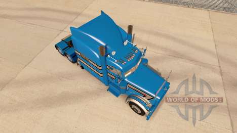 La piel GP 3 Personalizada Peterbilt 389 tractor para American Truck Simulator