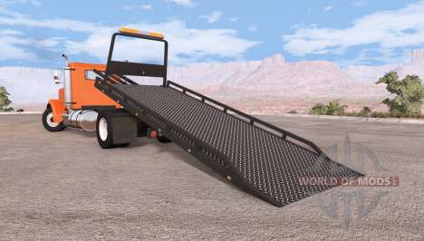 Gavril T-Series rollback flatbed tow truck para BeamNG Drive