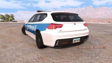 ETK de la Serie 800 de la policía v2.0 para BeamNG Drive