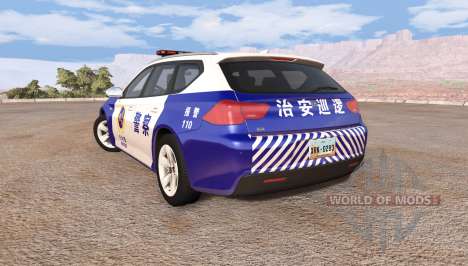 ETK 800-Series chinese police v2.5 para BeamNG Drive