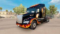 La piel de la Vida nos de un juego de azar en el tractor Peterbilt 579 para American Truck Simulator