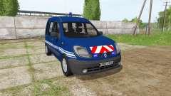 Renault Kangoo Gendarmerie para Farming Simulator 2017