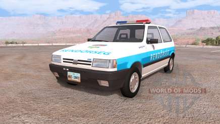Fiat Uno hungarian police para BeamNG Drive
