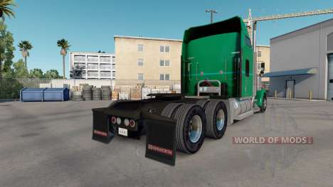 La piel de Arcilla Verde en el camión Kenworth W para American Truck Simulator