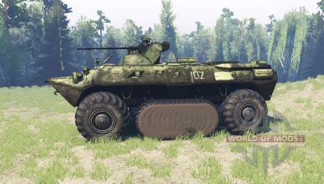 BTR 82A (GAZ-59034) híbrido para Spin Tires