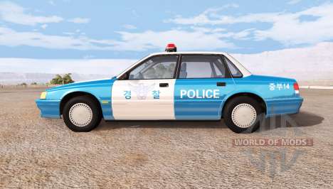 Ibishu Pessima south korean police para BeamNG Drive