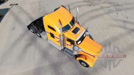 La piel de Polvo de Naranja en el camión Kenwort para American Truck Simulator