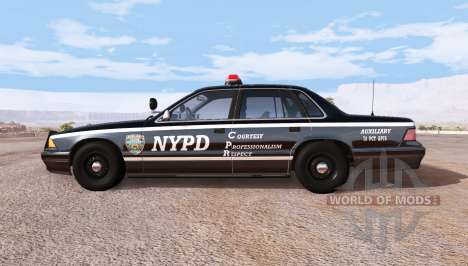 Gavril Grand Marshall NYPD v3.0 para BeamNG Drive