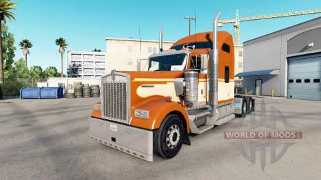 La piel de Una Naranja en el camión Kenworth W90 para American Truck Simulator