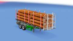 Small log trailer para Euro Truck Simulator 2