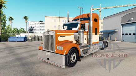La piel de Una Naranja en el camión Kenworth W900 para American Truck Simulator