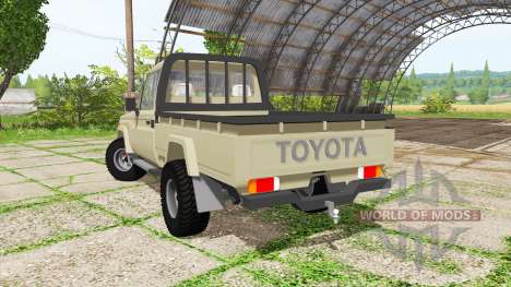 Toyota Land Cruiser Cab Chassis (J79) v1.3.1 para Farming Simulator 2017