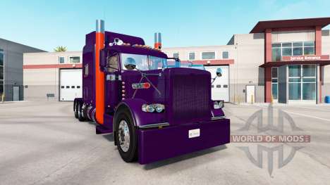 Púrpura de piel de color Naranja para el camión  para American Truck Simulator