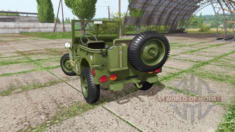 Jeep Willys MB 1942 v1.1 para Farming Simulator 2017