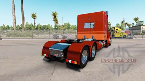 La piel Marrón de Polvo en el camión Peterbilt 3 para American Truck Simulator