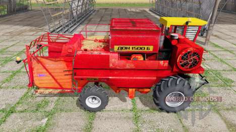 No 1500B rojo para Farming Simulator 2017